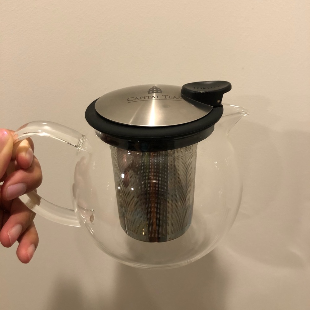 Capital teas glass teapot infuser